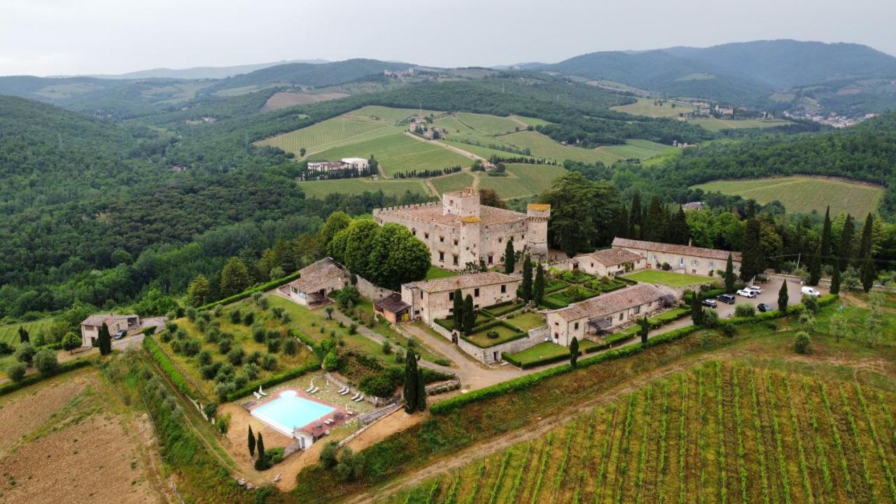 Castello Di Meleto Wine Destination - Camere In Castello E Appartamenti Gaiole in Chianti Eksteriør billede